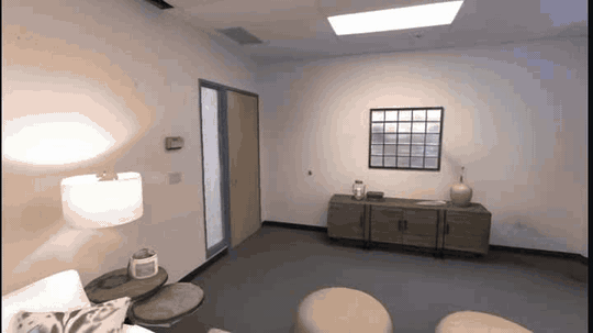 phone capture to metric 3D reconstruction to a robot walking through the room